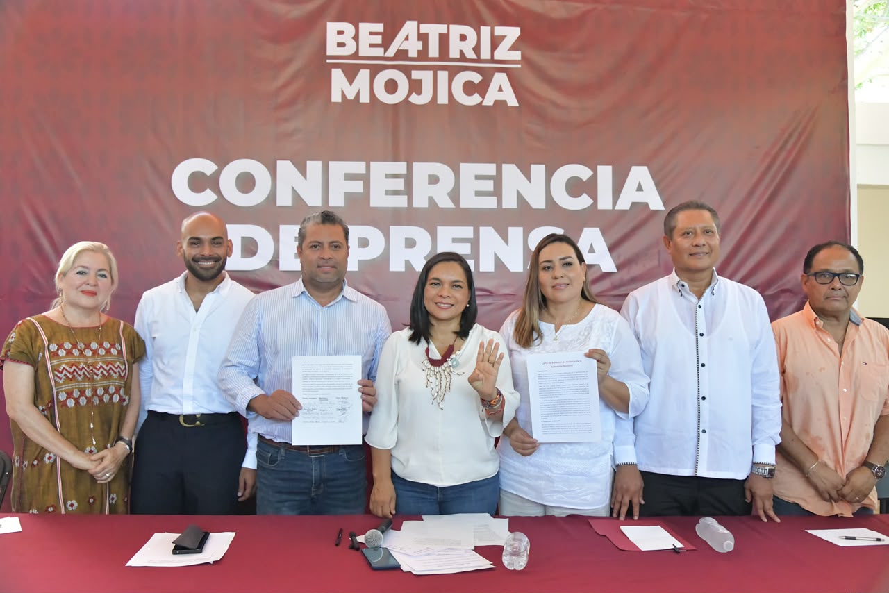 Beatriz Mojica suma nuevos liderazgos y afirma que «Guerrero no se hereda, no se compra y no se impone»